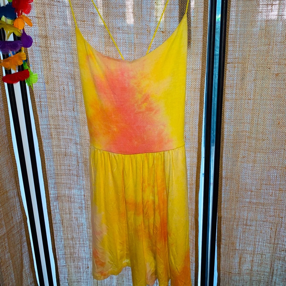 Cute tye dye romper…..